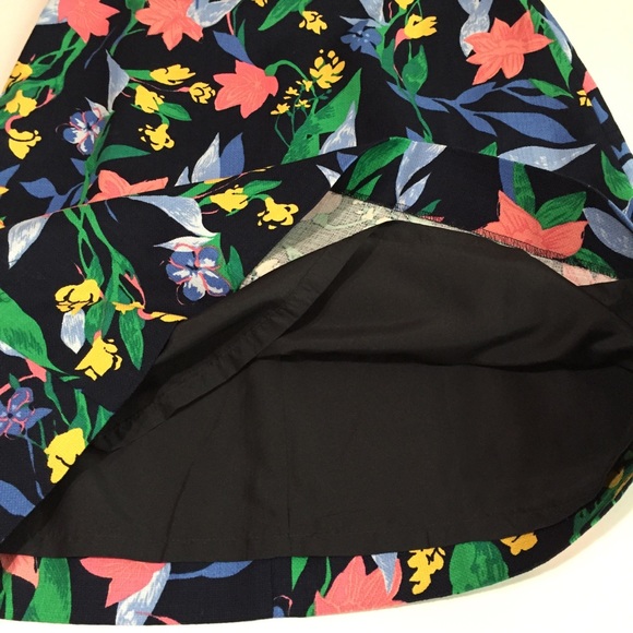 🆕 J. Crew Factory Floral Square-Neck Dress - Picture 7 of 9